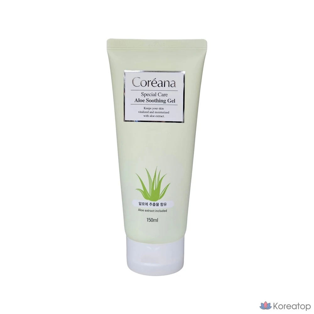 Успокаивающий гель с алоэ вера Coreana Special Care, 150 мл, 1 шт.