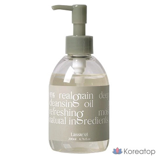 Гидрофильное масло LASSIE'EL Grain Cleansing Oil, 200 мл, 1 шт.