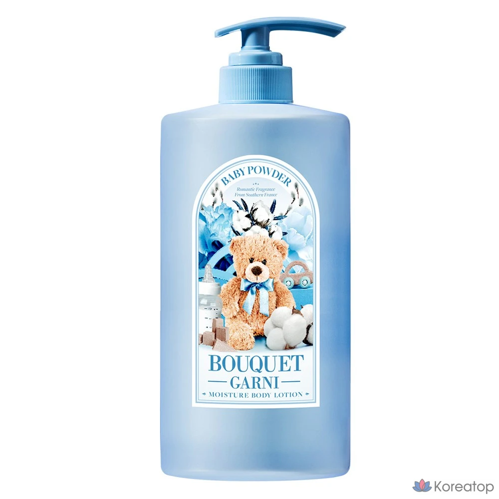 Увлажняющий лосьон для тела Bouquet Garni с ароматом детской присыпки, 1 л, 1 шт.