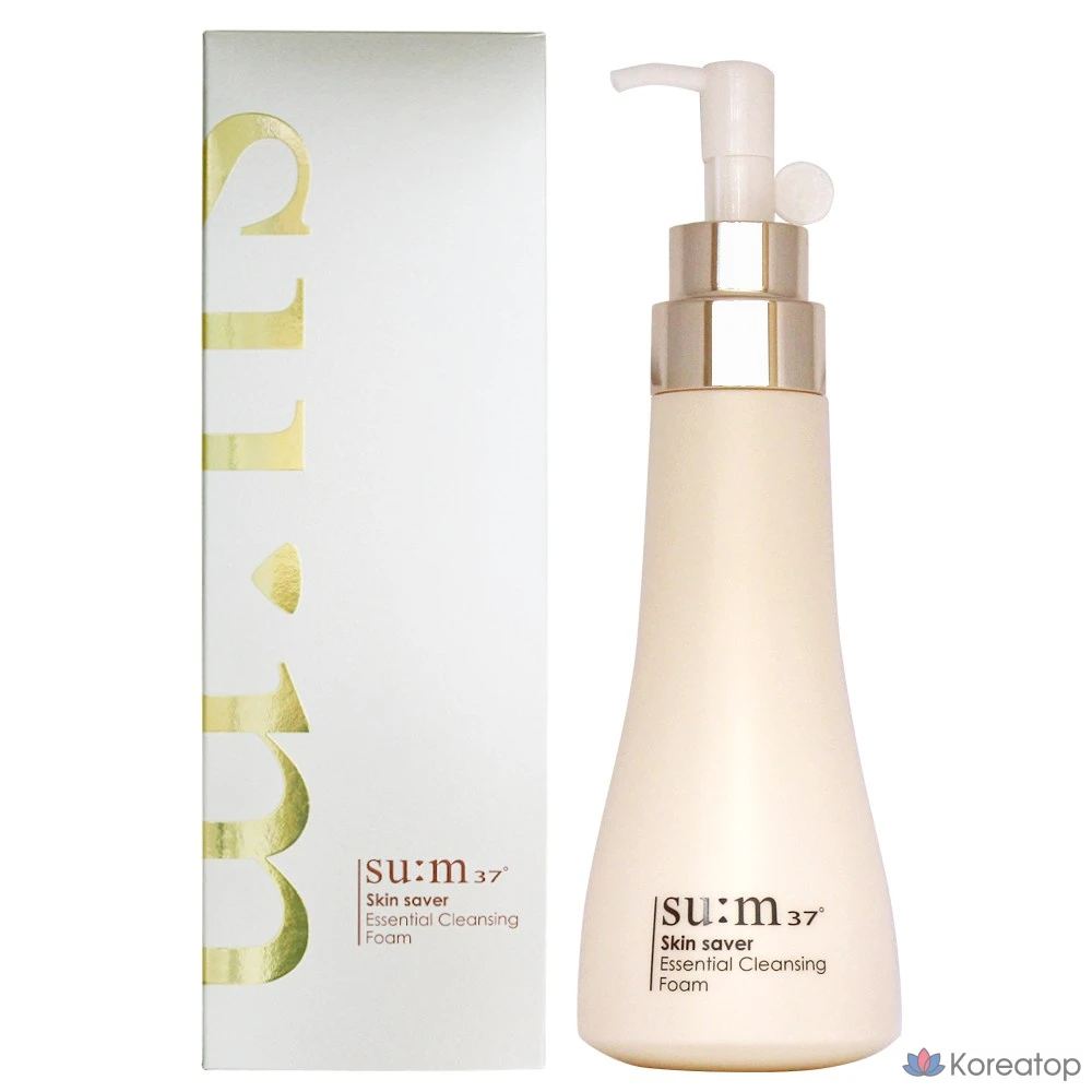Очищающая пенка SU:M37 Skin Saver Essential Cleansing Foam, 250 мл, 1 шт.