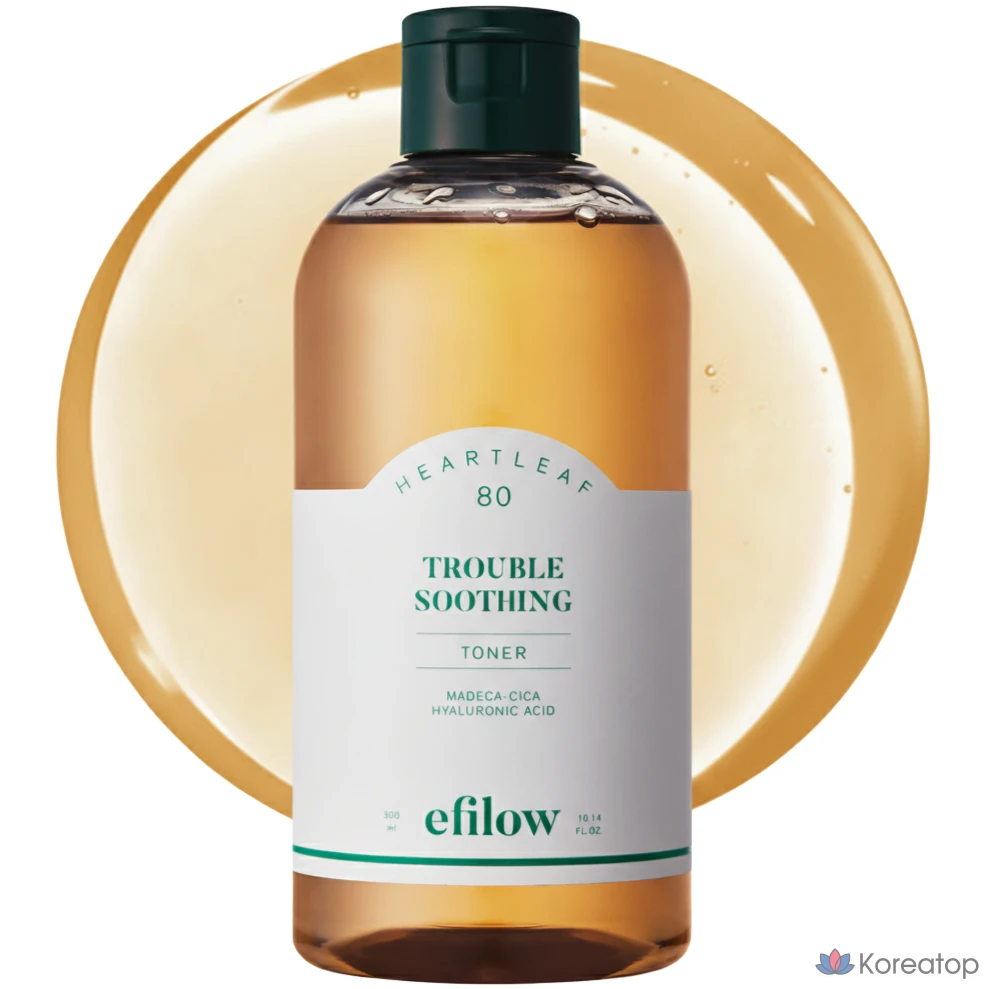 Успокаивающий тоник Epilow Eoseongcho с 80% гиалуроновой кислотой, 300 мл, 1 шт.