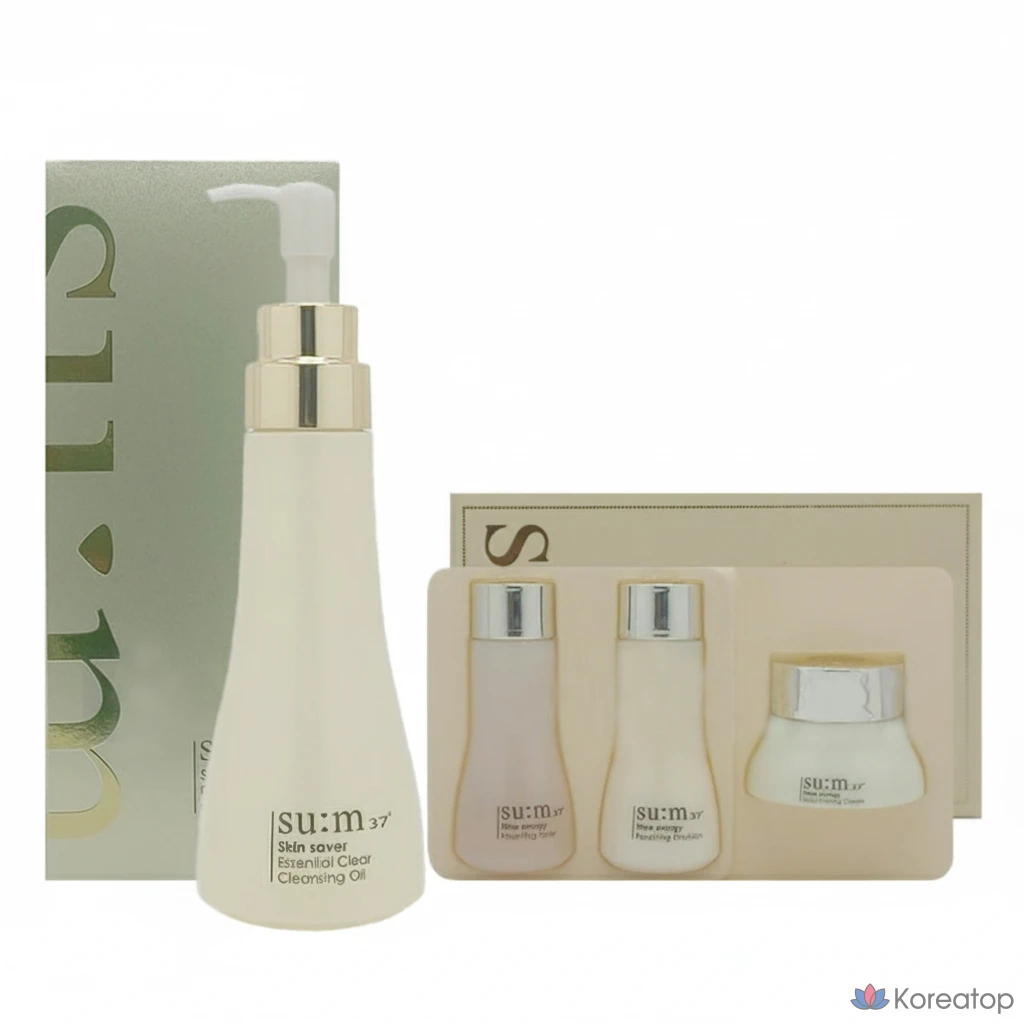 Гидрофильное масло SU:M37 Skin Saver Essential Clear Cleansing Oil, 250 мл, 1 шт.