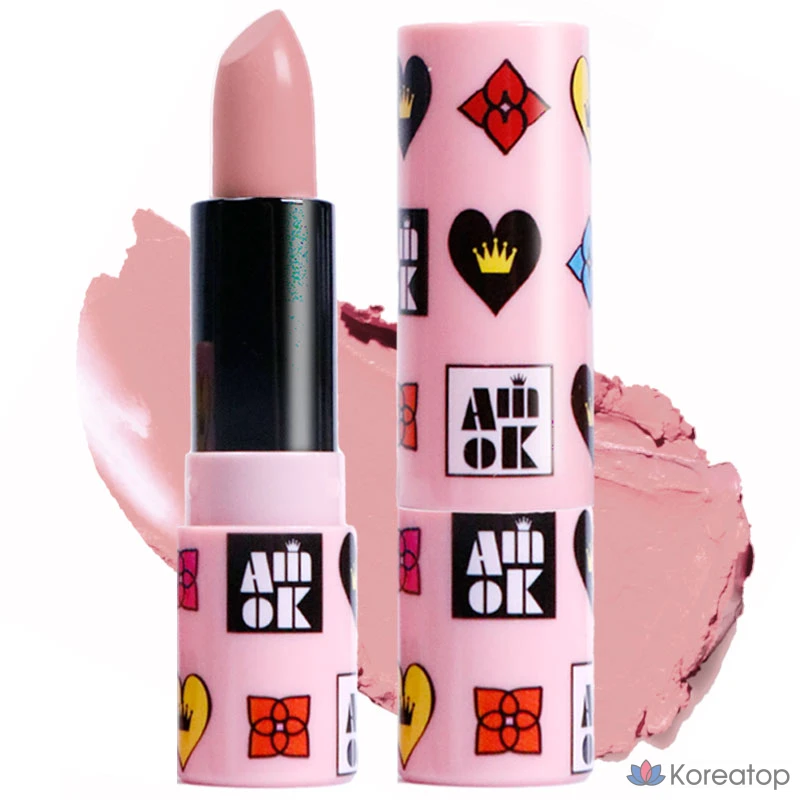 Губная помада YNM Amiok Kidult Picnic Lipstick, оттенок S123 Humanist, 4 г, 1 шт.