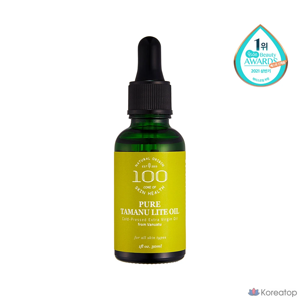 Dr. Orga 100 Pure Tamanu Light Oil, 30 мл, 1 шт.