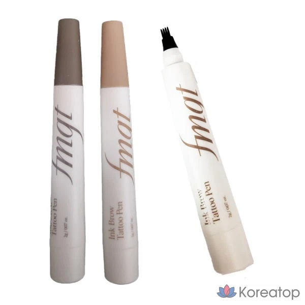 The Face Shop, FMGT.Ручка для татуажа бровей E Ink, 01 Натуральный коричневый, 1 шт