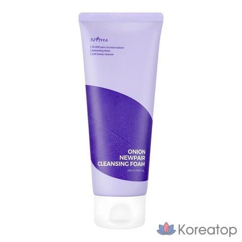 Глубокоочищающая пенка с экстрактом лука IsNtree Onion Newpair Cleansing Foam, 150 мл