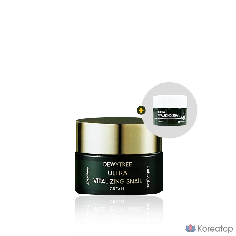 Крем для лица Dewytree Ultra Vitalizing Snail Cream, 80 мл, 1 шт.