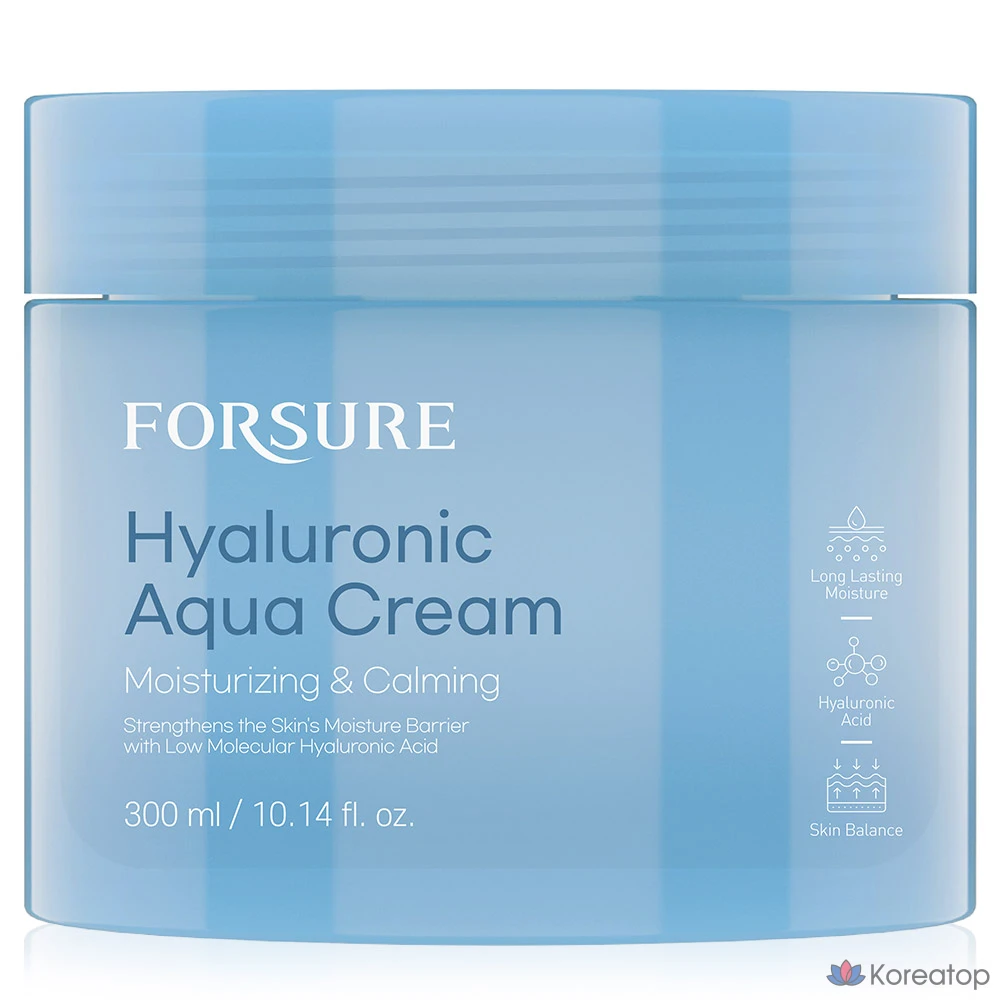 Увлажняющий крем Foursquare Hyaluronic Aqua, 1 шт, 300 мл