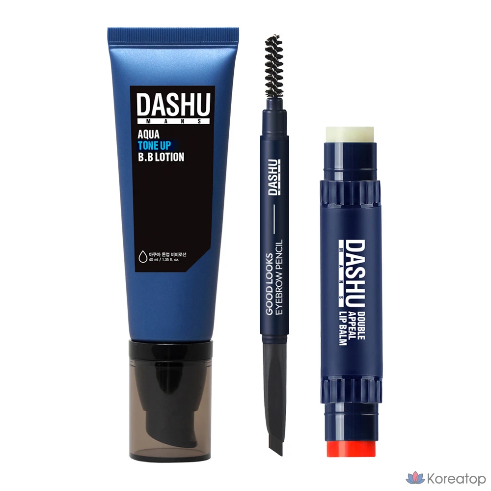 Набор для ухода за мужской внешностью DASHU, 3 предмета, 1 комплект