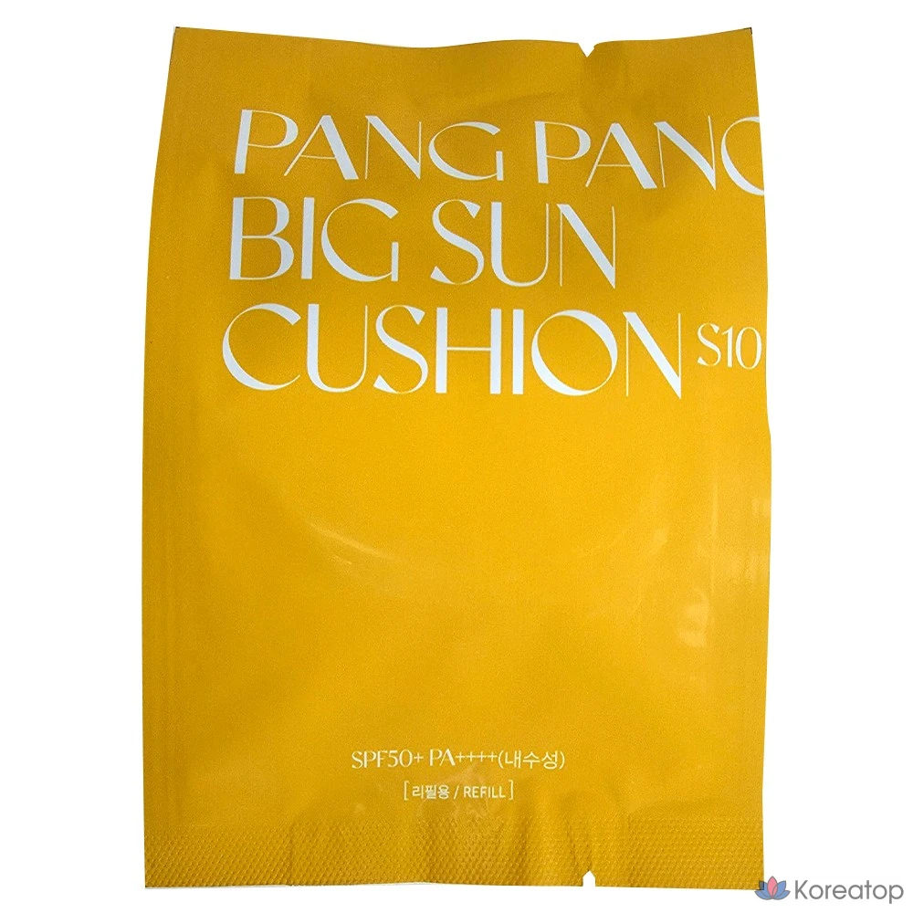 Солнцезащитный кушон ELROEL Sun Cushion S10 Pang Pang Big Sun Cushion Season 10 Refill, 25 г, 1 шт.