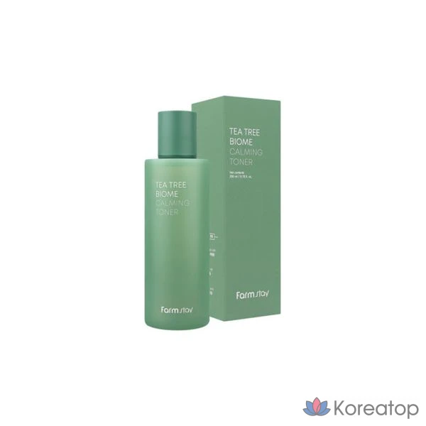 Тонер FarmStay Tea Tree Biome Calming, 200 мл, 1 шт.