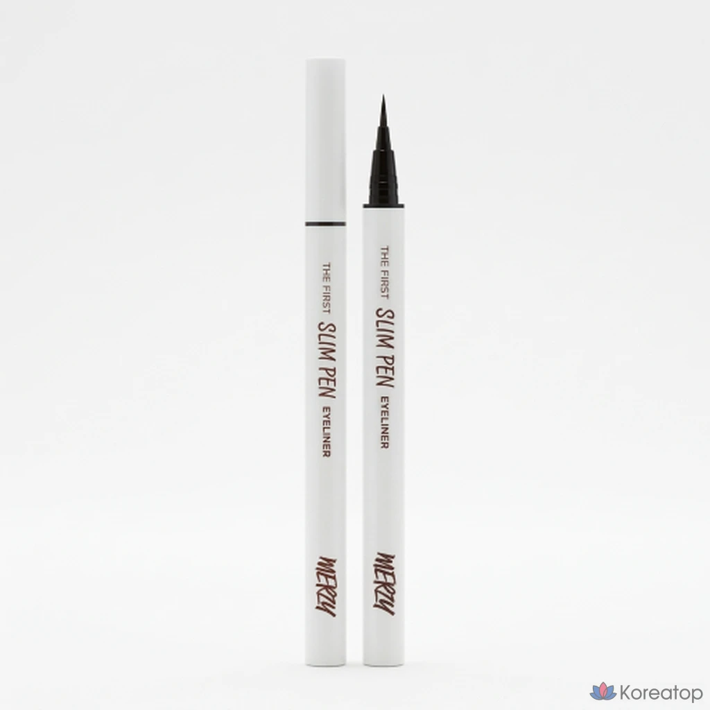 Подводка для глаз MERZY The First Eyeliner Steady New Slim Pen, оттенок SP2 Chocolate Fudge, 1 шт.