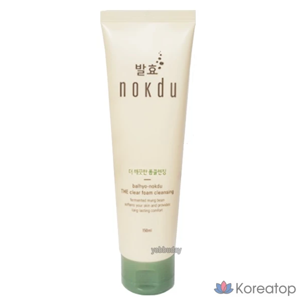 Очищающая пенка для лица Coreana с ферментированными бобами мунг, 150 мл, 1 шт.