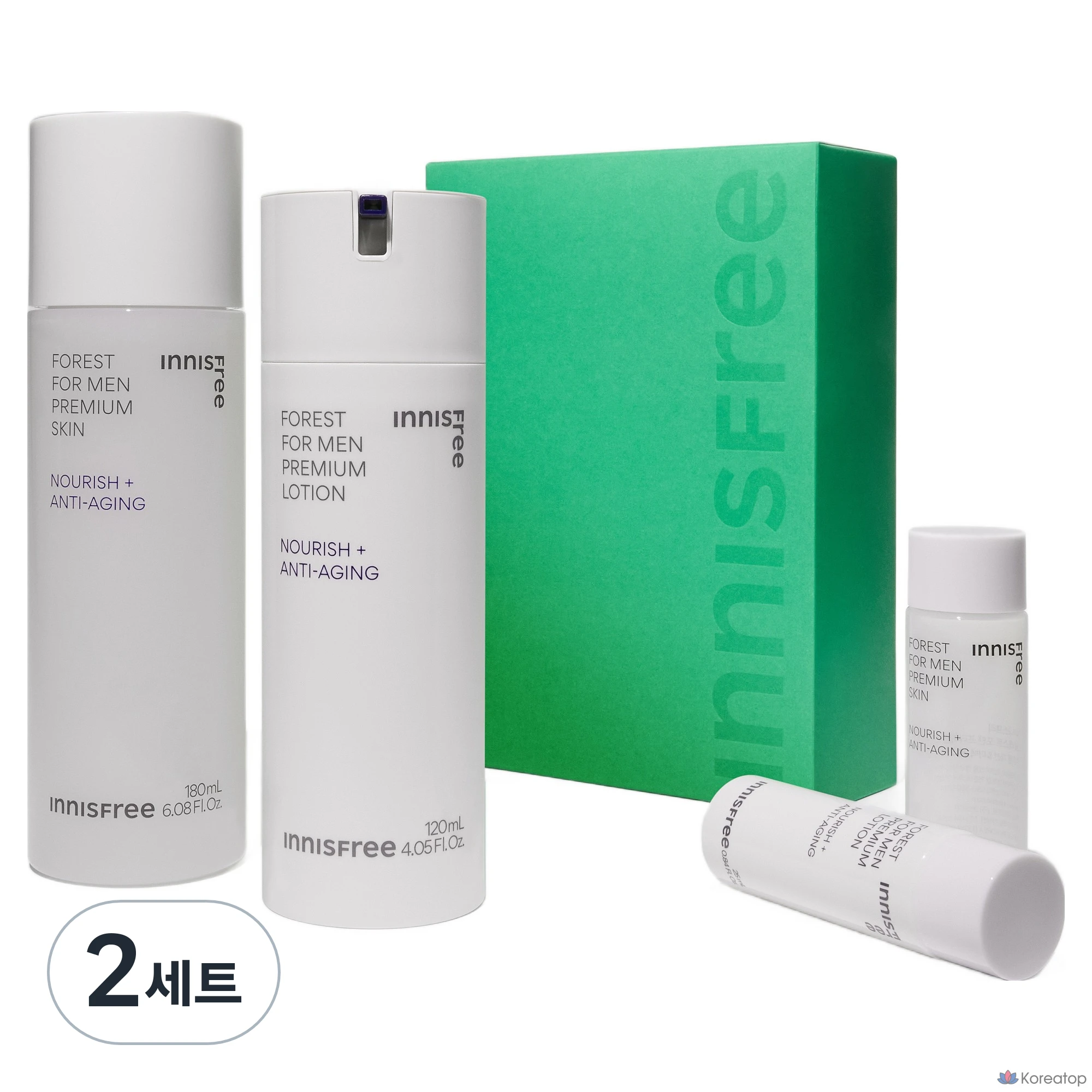 Набор для ухода Innisfree Forest Premium Skincare 2-piece Set, 2 шт.