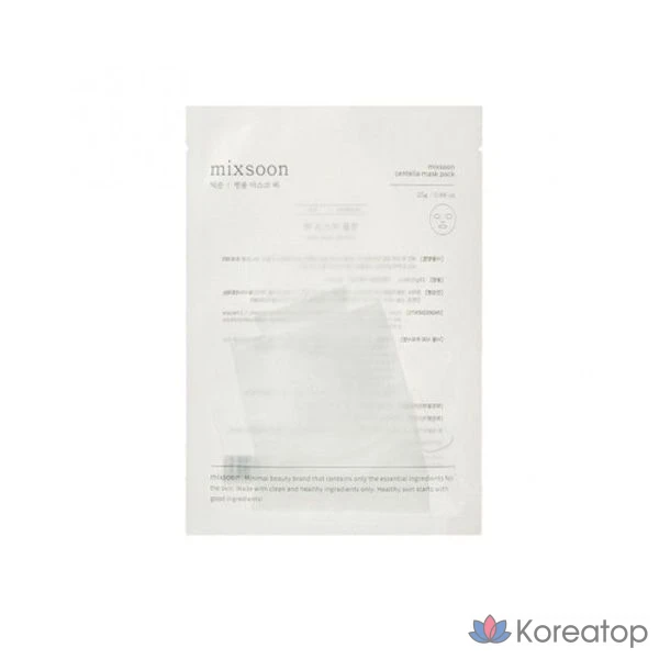 Тканевая маска для лица MIXSOON Cica Mask, 1 шт.
