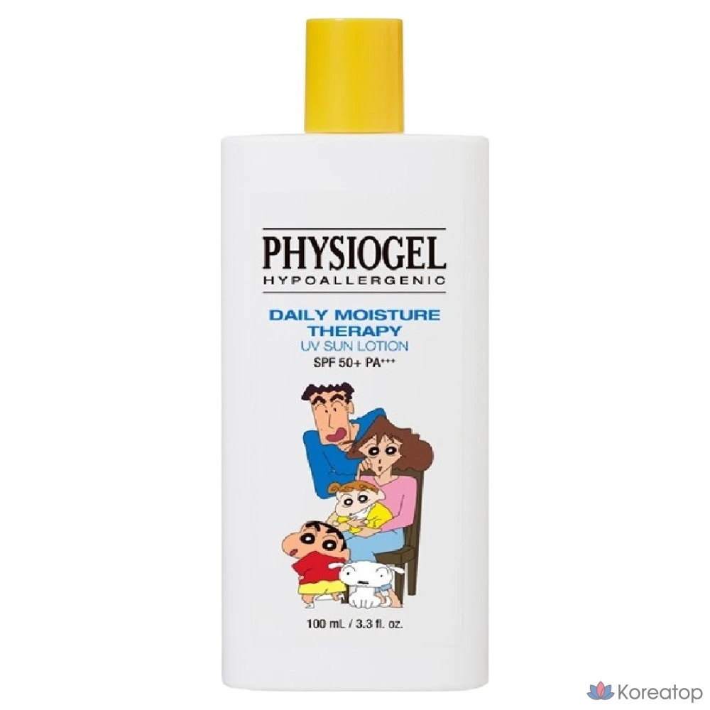 Солнцезащитный лосьон PHYSIOGEL Jjanggu Daily Moisture Therapy SPF50+ PA+++, 1 шт., 100 мл