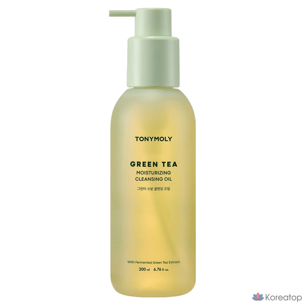 Гидрофильное масло Tony Moly Green Tea Moisture Cleansing Oil, 200 мл, 1 шт.