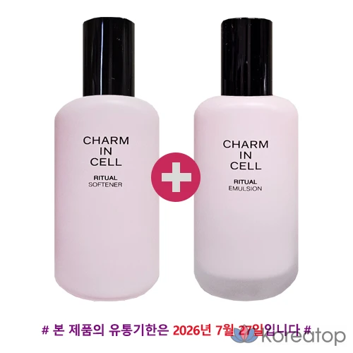 Смягчитель для волос Charmzone Cham Incell Ritual 110 мл + эмульсия 110 мл, 1 комплект