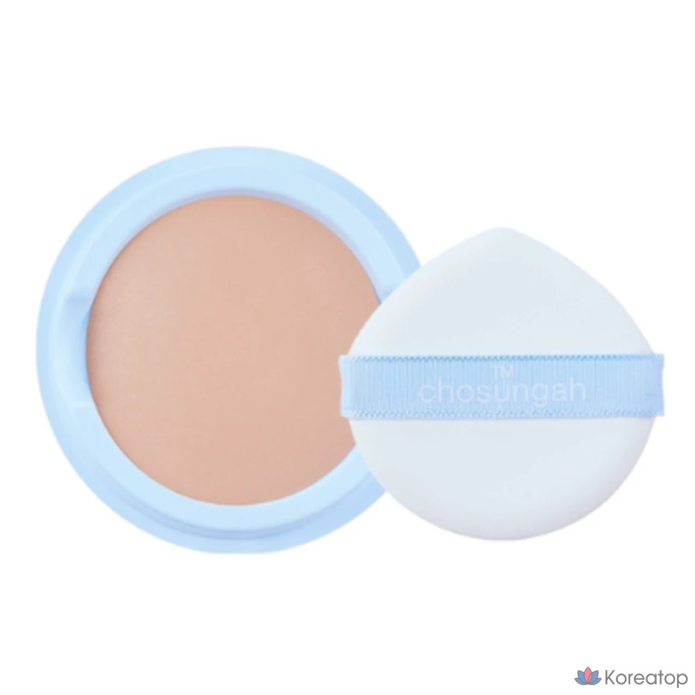 Сменный блок для тонального крема CHOSUNGAH™ Bounce Up Ultra Camellia Edition Cushion Pact Refill, 11 г, оттенок 02 Sand Beige, 1 шт.