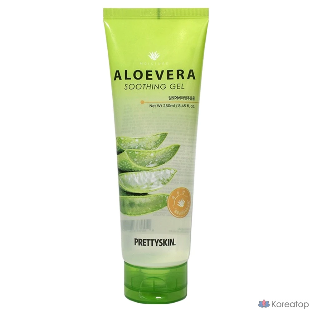 Успокаивающий гель с алоэ вера PrettySkin, 1 шт., 250 мл