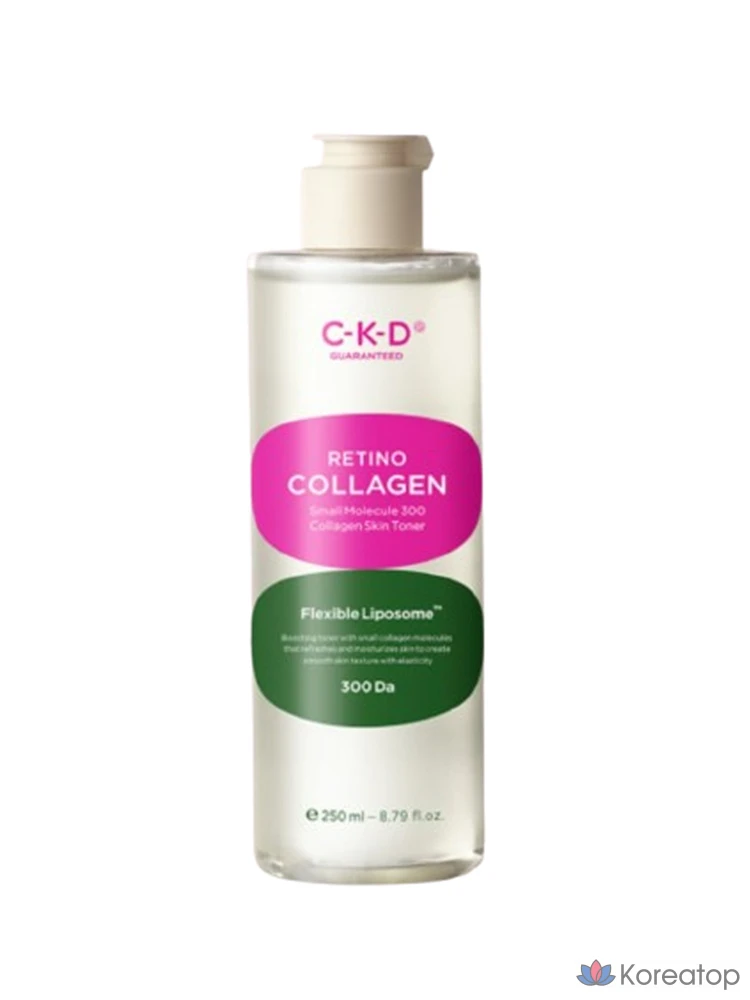 Chong Kun Dang CKD Retino Collagen Low Molecular Weight 300 Toner, 250ml, 1 Count
