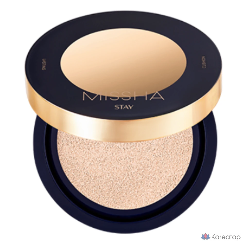 Тональный крем Missha Stay Cushion Foundation, 15 г, № 21, оттенок FAIR, 1 шт.