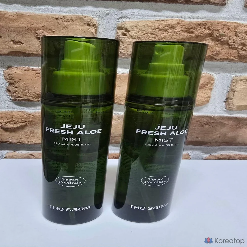 Спрей для лица The Saem Jeju Fresh Aloe Mist, 120 мл, 1 шт.