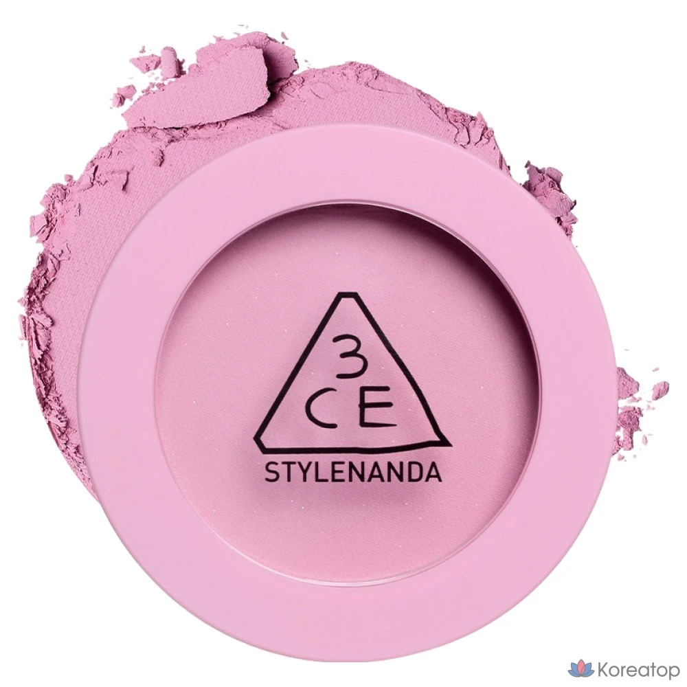 Румяна 3CE Face Blush, оттенок Curious Mauve, 5.5 г, 1 шт.