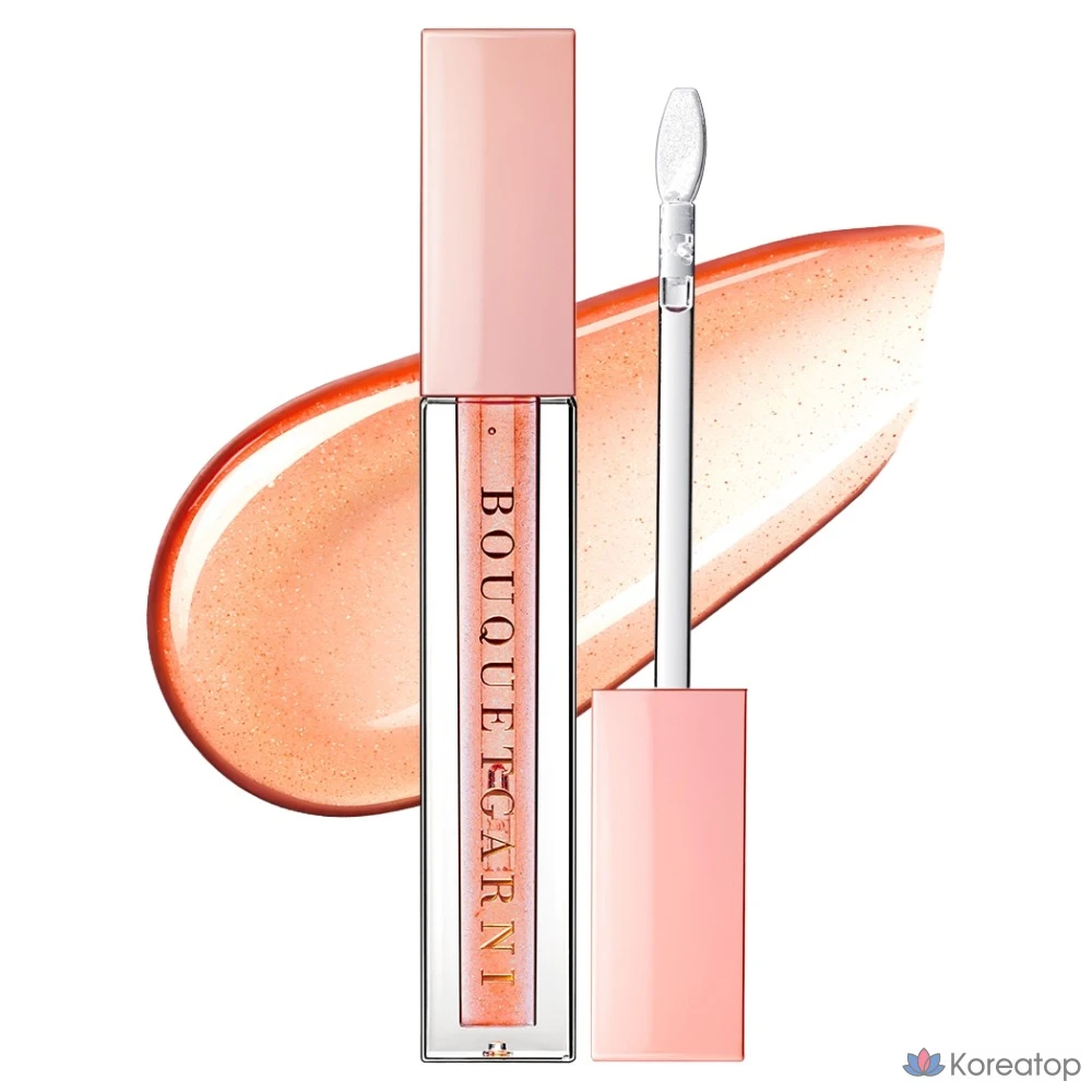 Блеск для губ Bouquet Garni Water Glint, 3,3 г, 1 шт., цвет Coral Wave