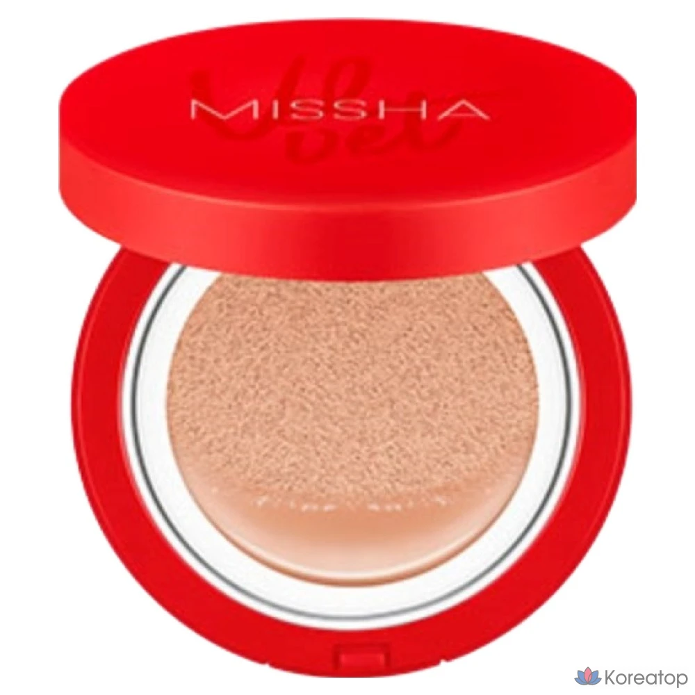 Кушон Missha Velvet Finish Cushion Foundation, оттенок 23 Neutral Medium Beige, 15 г, 1 шт.