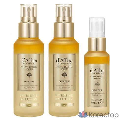 Омолаживающая сыворотка-спрей с белым трюфелем  Supreme Intensive Serum 100 мл x 2 упаковки + Сыворотка Supreme Serum 50 мл
