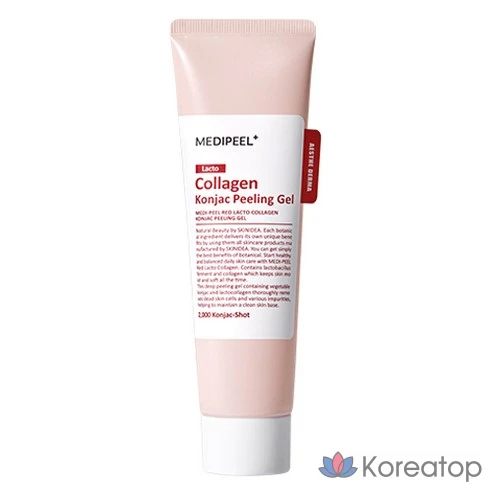 Пилинг-гель с коллагеном MediPeel Red Lacto Collagen Konjac