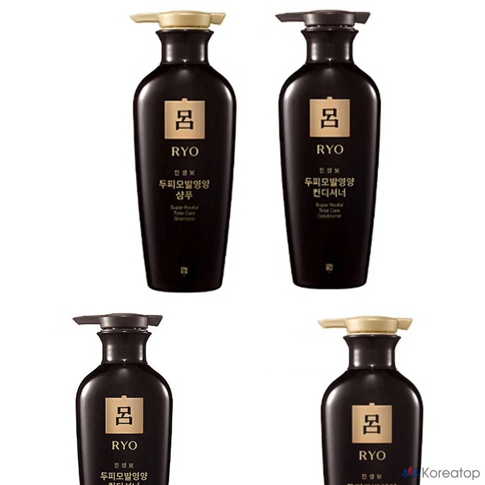 Шампунь для сухих поврежденных волос Ryo Hanbang Scalp Nutrition Shampoo, 400 мл, 1 шт.