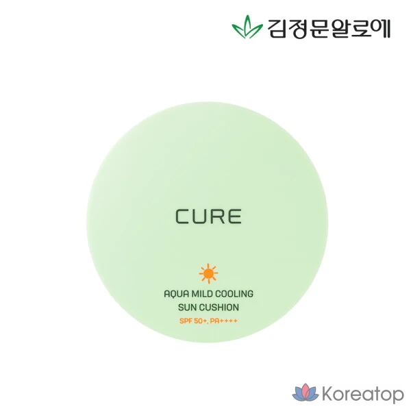 Солнцезащитный кушон KIM JEONG MOON Aloe CURE Aqua Mild Cooling Sun Cushion Season 3, 25 г, 1 шт.