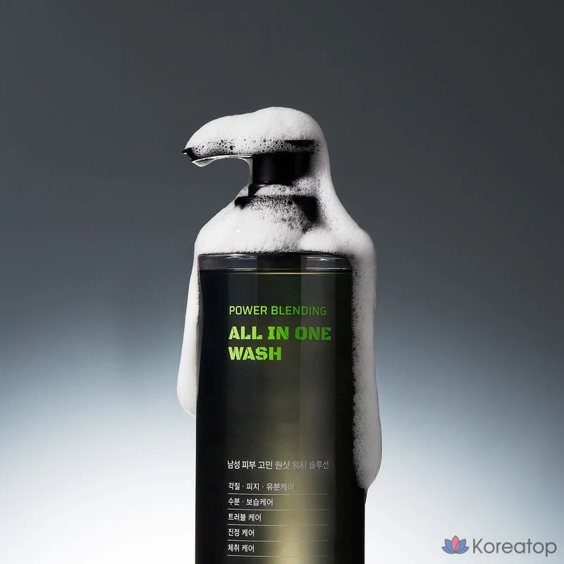 Coreana For Men Power Blending All-in-One Wash, 500 мл