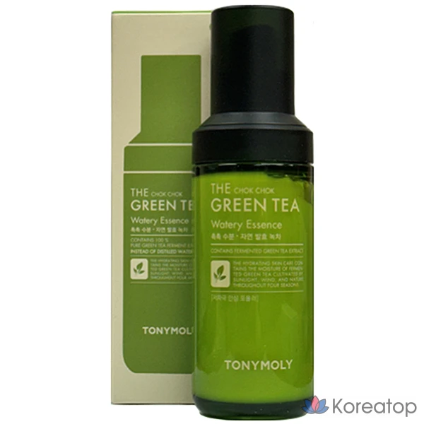 Увлажняющая эссенция с зеленым чаем Tony Moly The Chok Chok, 55 мл, 1 шт.