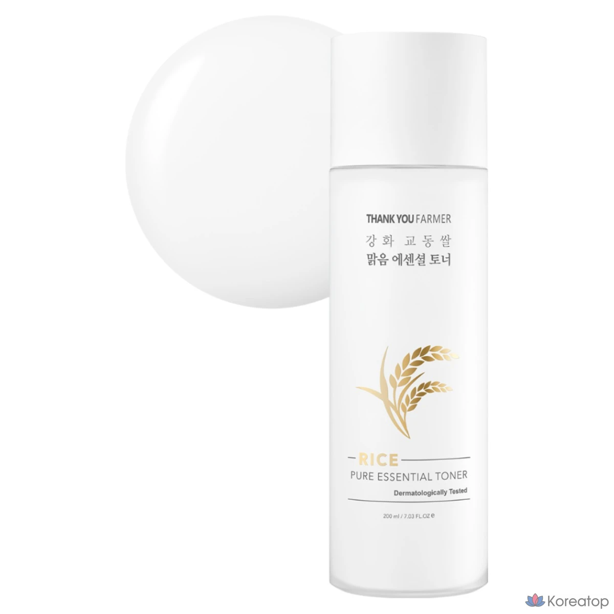 Тоник для лица Thank You Farmer Kangwha Kyodong Rice Clear Essential Toner, 1 шт., 200 мл