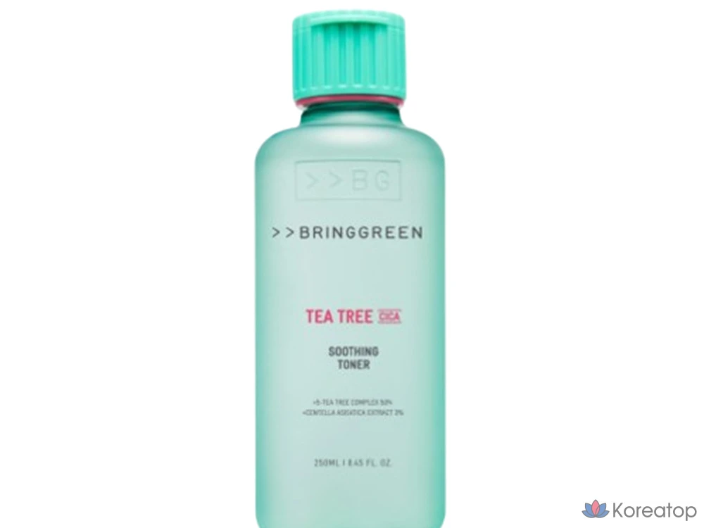 Успокаивающий тоник Bring Green Tea Tree Cica, 250 мл, 1 шт.