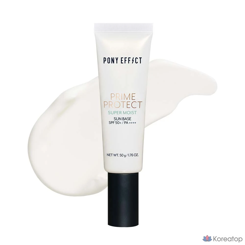 Солнцезащитный крем Pony Effect Prime Protect Super Moist Sunscreen SPF50+ PA++++, 50 г, 1 шт.