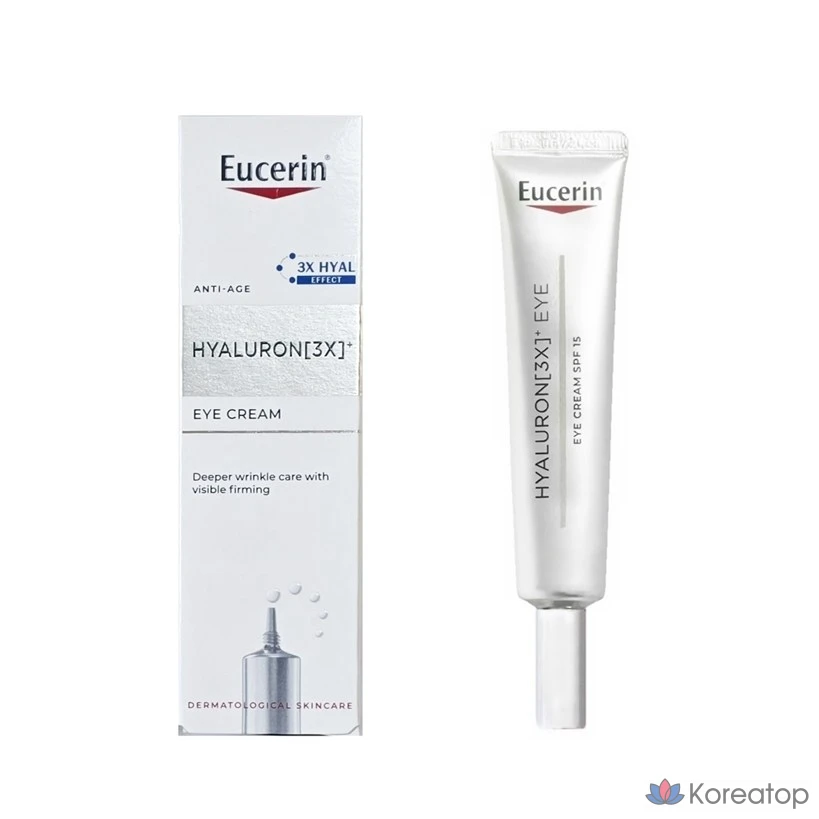 Крем для век Eucerin Hyaluron 3x Eye Cream, 15 мл, 1 шт.