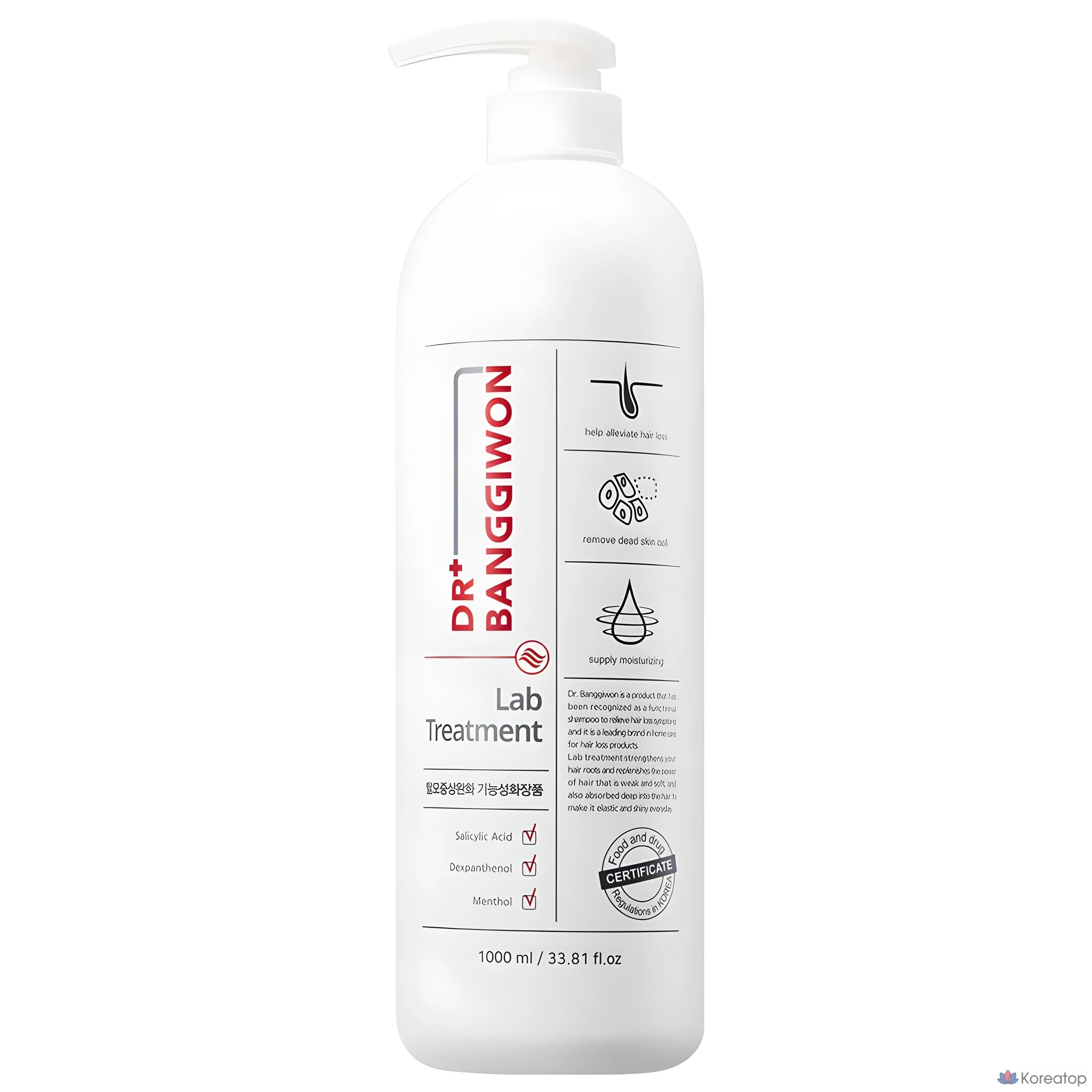 Dr. Banggiwon Lab средство для лечения выпадения волос, 1 л, 1 шт.
