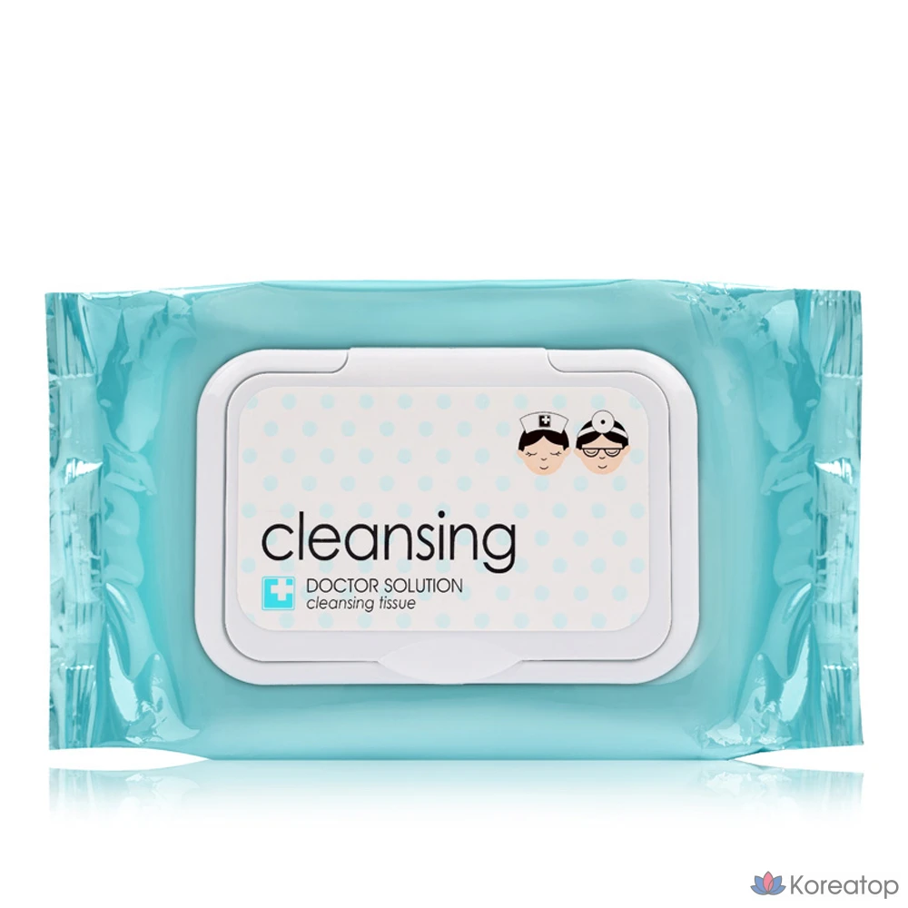 Очищающие салфетки Carezone Doctor Solution, 60 листов, 1 упаковка