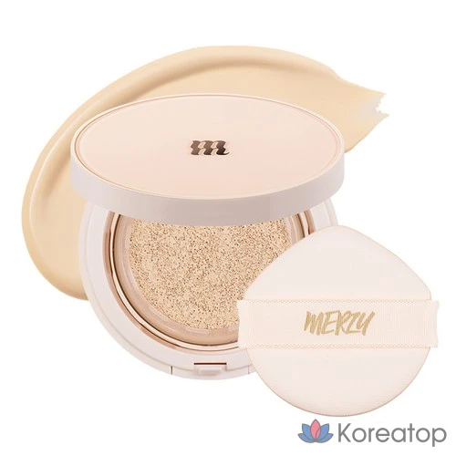 Кушон MERZY The Airy Glow Fit Cushion, оттенок AG1 Ivory, 13 г, 1 шт.