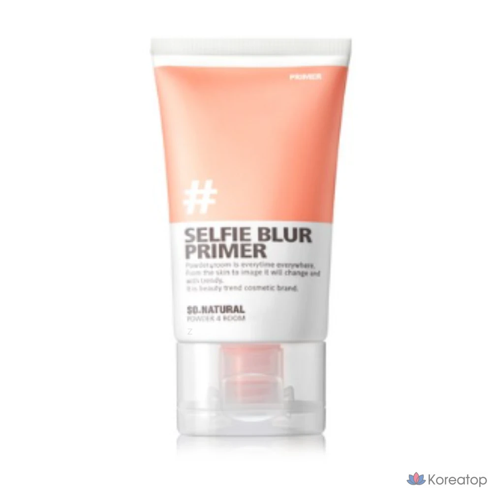 Праймер So Natural Selfie Blur Primer, 30 мл, один цвет (персиковый), 1 шт.