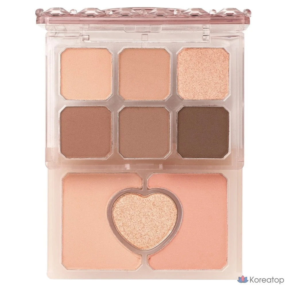 Палетка теней Etude House My Little Palette, оттенок 04 Nun Na Man Bara Bam, 7.2 г, 1 шт.