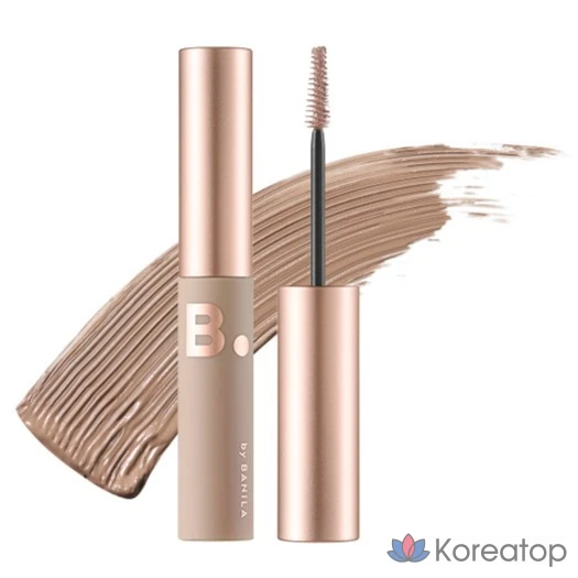 Карандаш для бровей BANILA CO by BANILA CO Smudge Out Detail Brow Cara, оттенок 04 Oat Brown, 1 шт.
