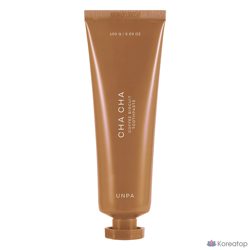 Зубная паста UNPA Cha-Cha Plaque Care Dessert Cutting Coffee Biscuit, 100 г