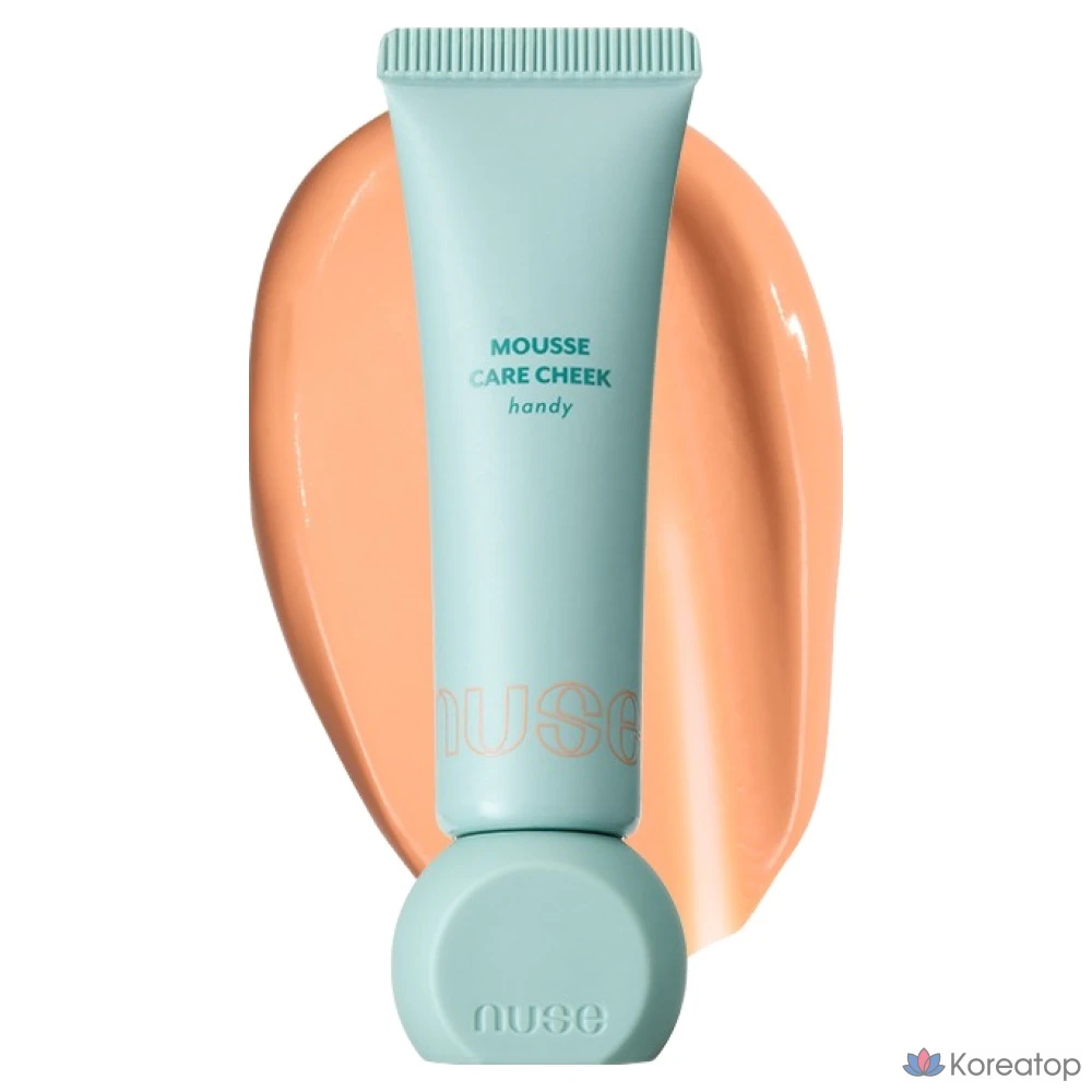 Румяна-мусс Nuse Care Cheek Handy, оттенок 01 Mandarin Pang, 10 мл, 1 шт.