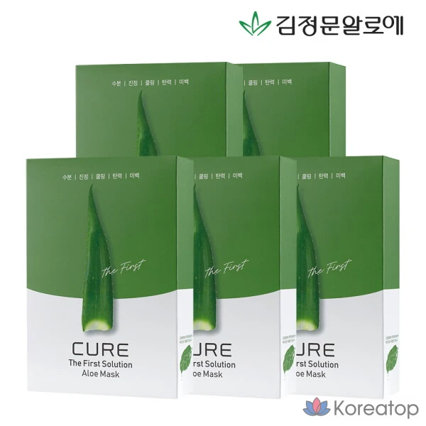 Тканевая маска для лица KIM JEONG MOON Aloe Cure The First Aloe Mask Pack Season 2, 50 шт.