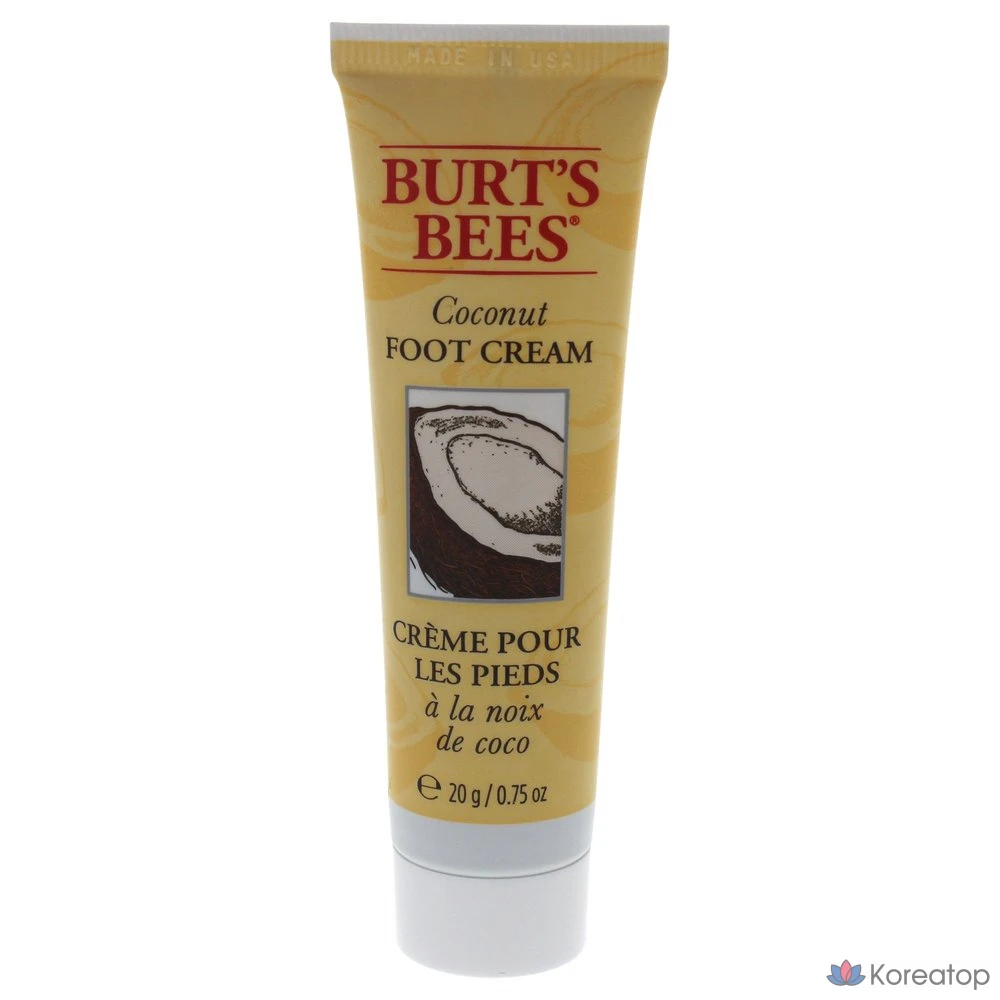 Крем для ног Burt's Bees Coconut Foot Cream, 20 г, 1 шт.